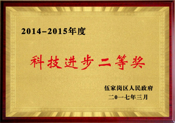 年度科技进步二等奖